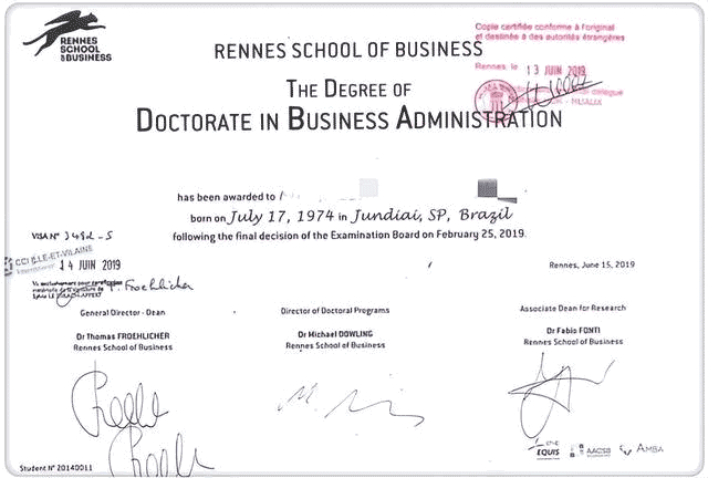 報考法國雷恩高等商學院DBA班有什么好處？